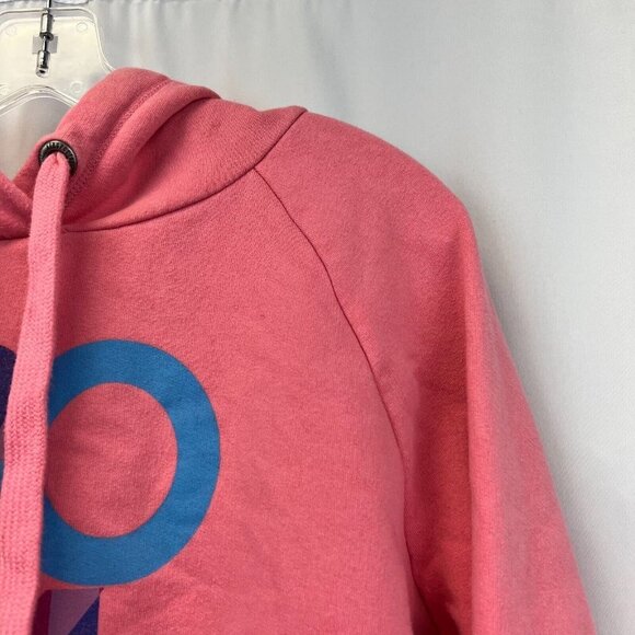 Aeropostale Womens Pink Long Sleeve Drawstring Pullover Hoodie Size Small - Picture 6 of 10